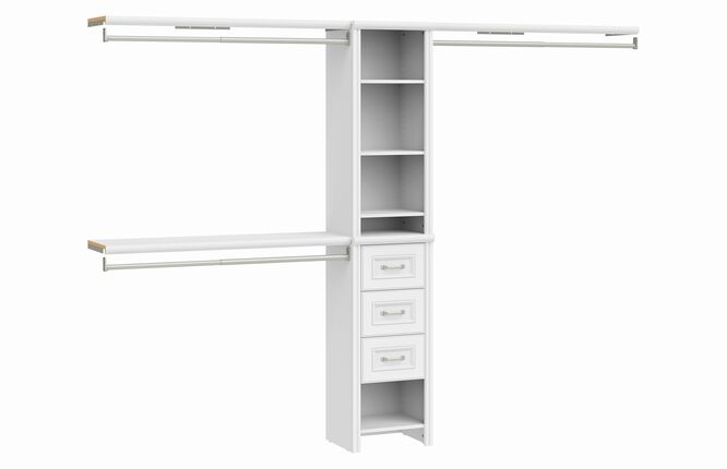 1 Narrow Tower 3 Top Shelf 3 Drawer Kit