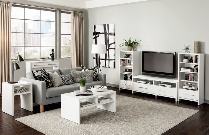 Console Table with 2 Drawers image number 3