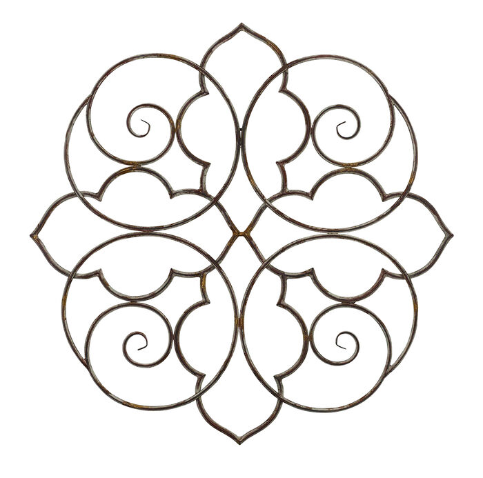 27" Taza Wall Art Decor in Bronze Finish image number 0