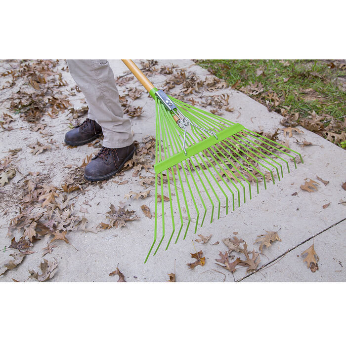 22-Tine Steel Leaf Rake image number 1