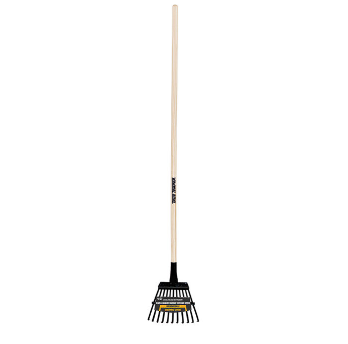 8 Inch Steel Tine Shrub Rake image number 0