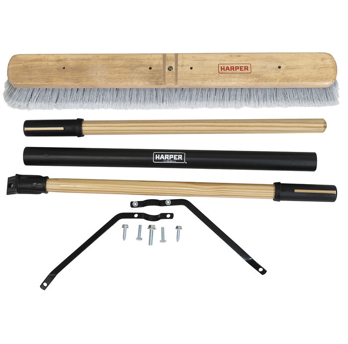 24 IN Indoor Push Broom Bolt-On Connector and Brace image number 3