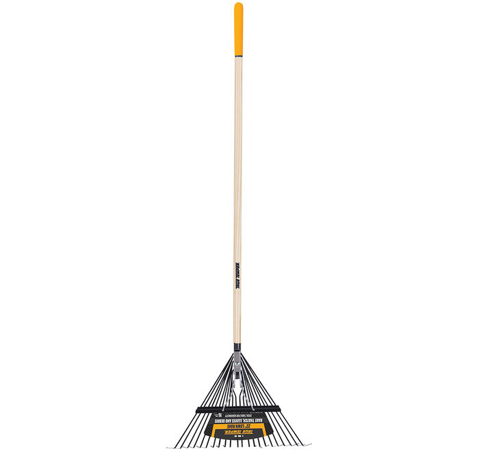 22 Inch Steel Leaf Rake image number 0