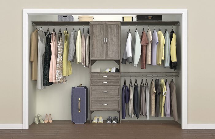 25" Organizer + Doors + 4 Drawers image number 2