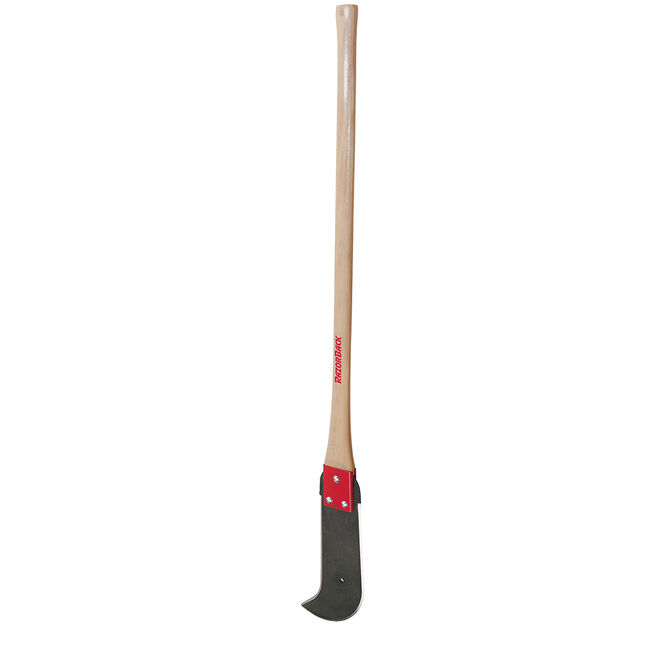16-In Double Edge Weed and Brush Cutter with Wood Handle
