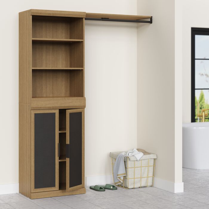 1 Shelf, 1 Door & 1 Hanging Unit Combo image number 2