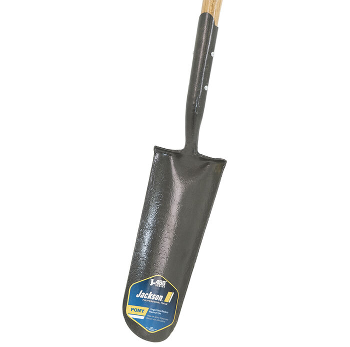 14-in Drain Spade with Solid Shank and Armor D-grip image number 1