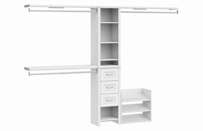 1 Narrow Tower 3 Top Shelf 3 Drawer 1 Shoe Unit Kit