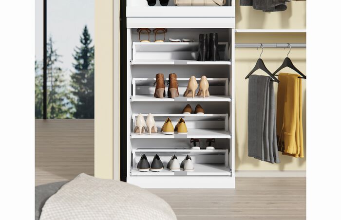 Mosaics Shoe Shelf Unit image number 1