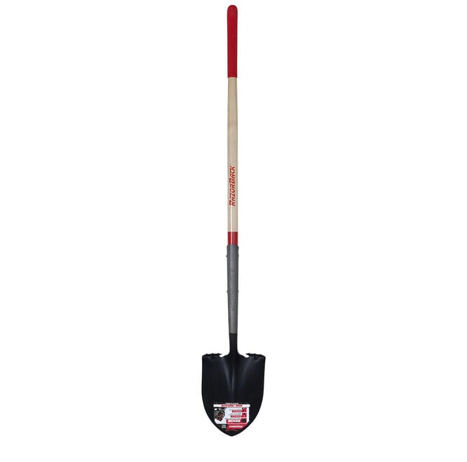 PowerEdge Digging Shovel with Wood Handle