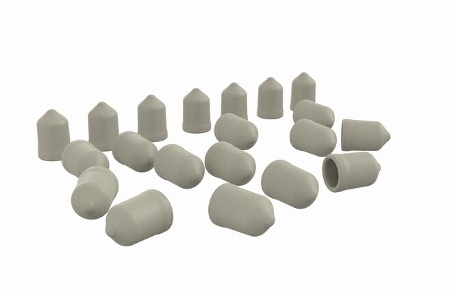 Petites bouchons d'extremite