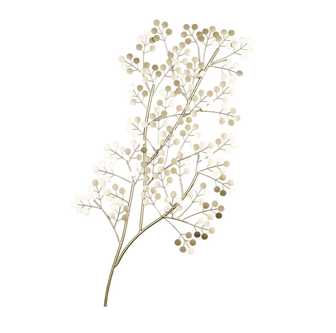37.5"H Loma Wall Art Decor in Gold Finish