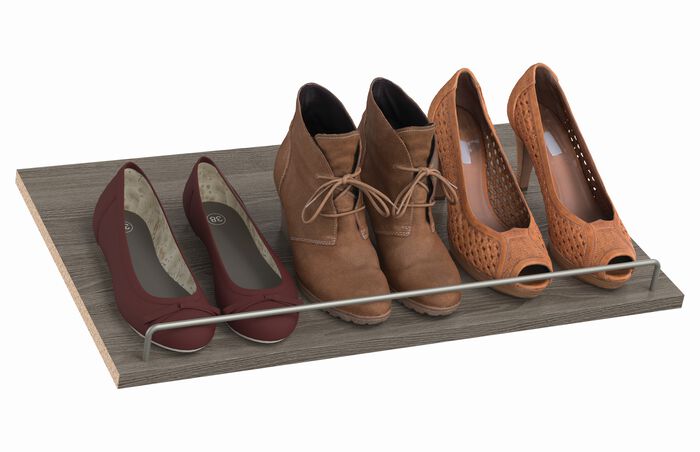 BRIGHTWOOD 25 IN ANGLED SHOE SHELF image number 1
