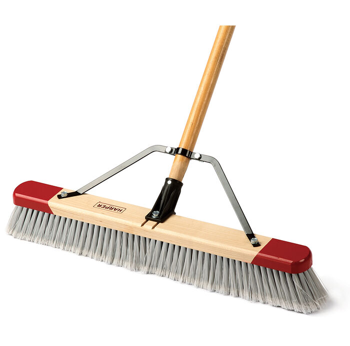 24 IN Premium Indoor Push Broom - Unassembled image number 1