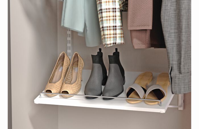 ShelfTrack Wood 24IN Shoe Shelf Kit image number 1
