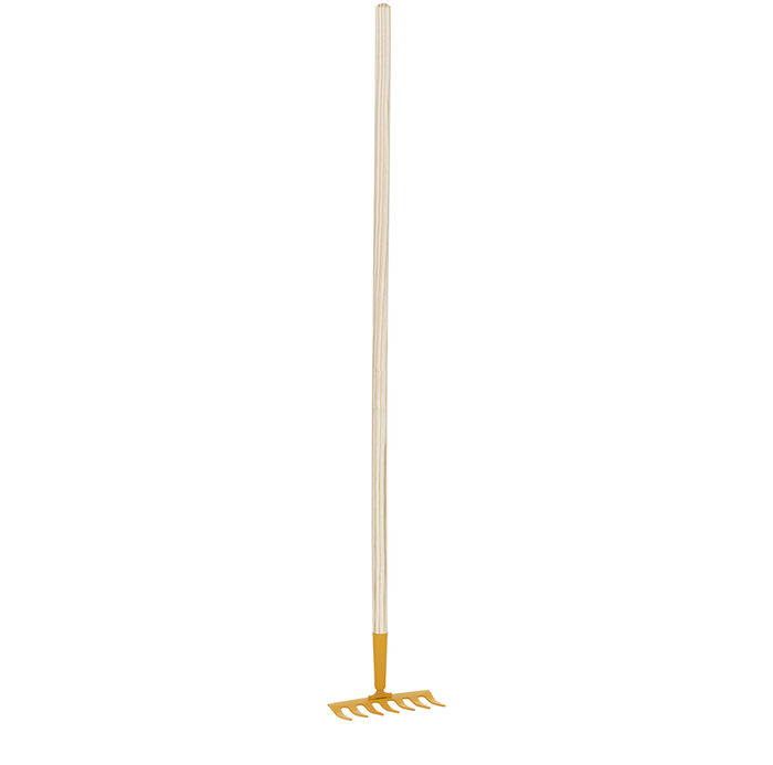 Kids' Garden Rake on Hardwood Handle image number 0