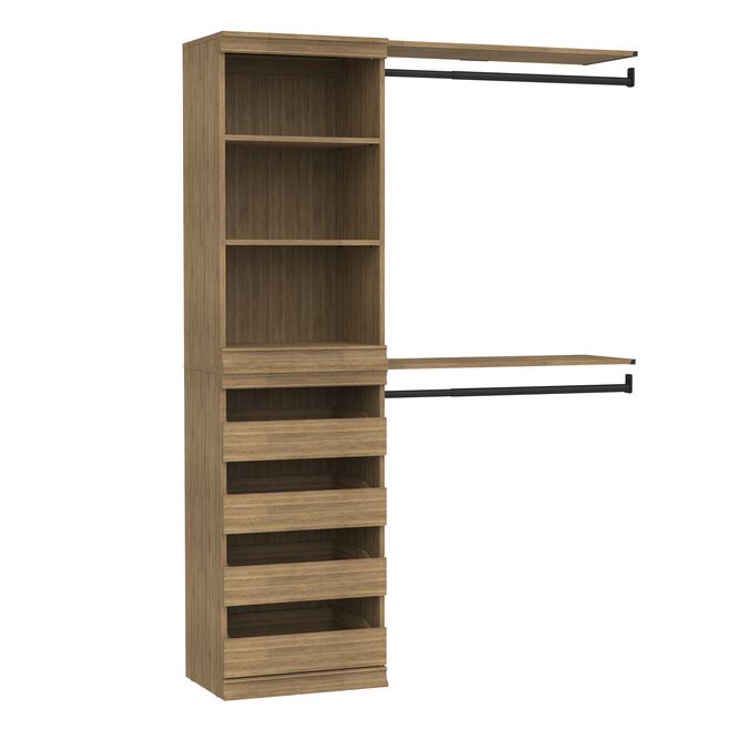 Shelf, Drawer & Two Hang Rod Kit