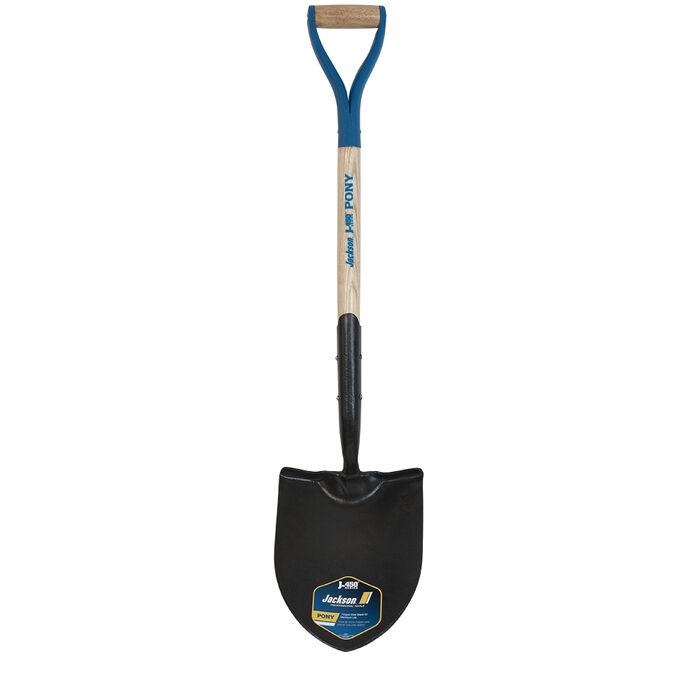 Round Point Shovel with Solid Shank and Armor D-grip image number 0