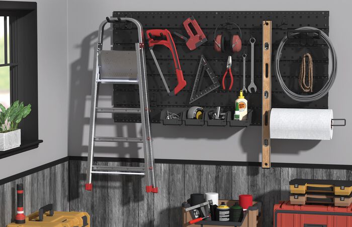 42 IN ProGarage Tool Slatwall image number 5