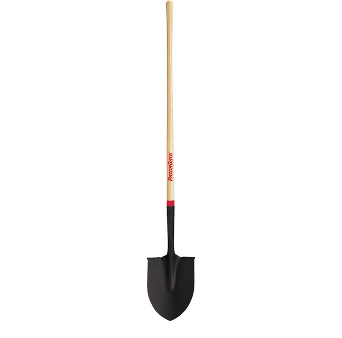 Irrigation Shovel with Wood Handle image number 0