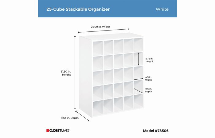 25 Shoe Cube Organizer image number 2