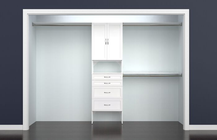 25" Organizer + Doors + 4 Drawers image number 3