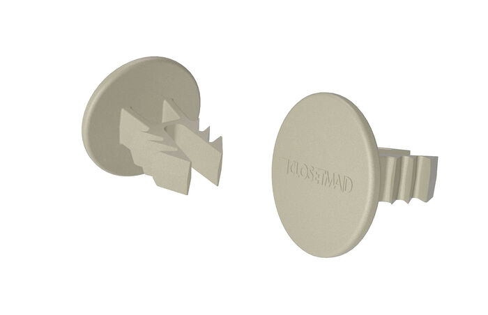 Internal Closet Rod Caps image number 1