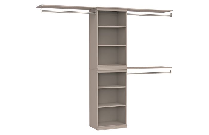 Two Shelf and Three Top Shelf & Rod Kit image number 0