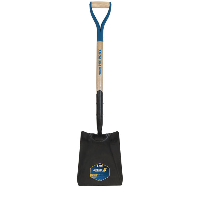 Square Point Shovel with Solid Shank, No-step, and Armor D-grip image number 0