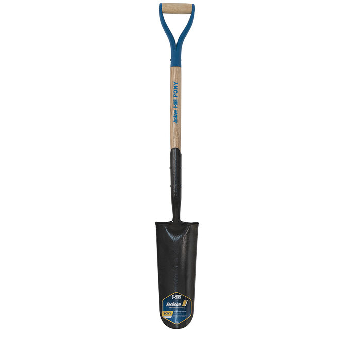 14-in Drain Spade with Solid Shank and Armor D-grip image number 0