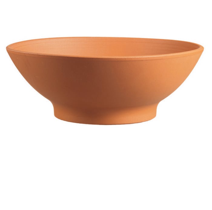 12" Clay Low Bowl image number 0