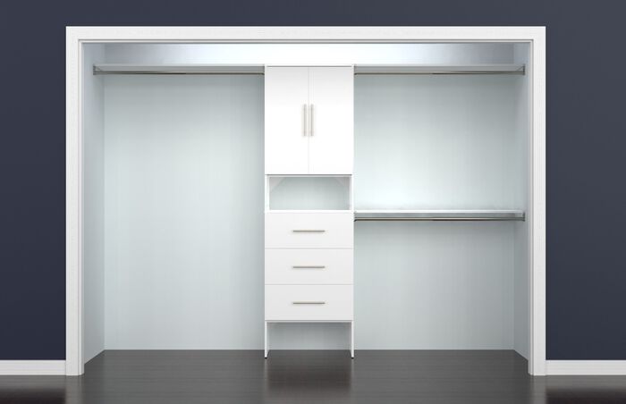 25" Org. + Modern Doors + 3 Drawers image number 3