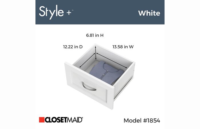 10 In. Narrow Shaker Drawer image number 2