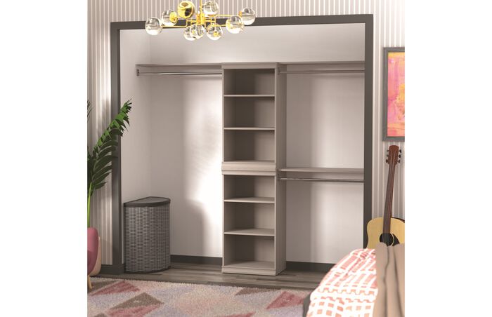 Two Shelf and Three Top Shelf & Rod Kit image number 2
