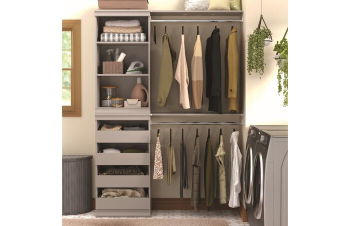 Shelf, Drawer, Two Top Shelf & Rod Kit image number 1