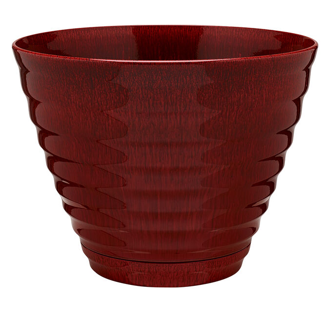 16" Beehive Planter w/ Saucer