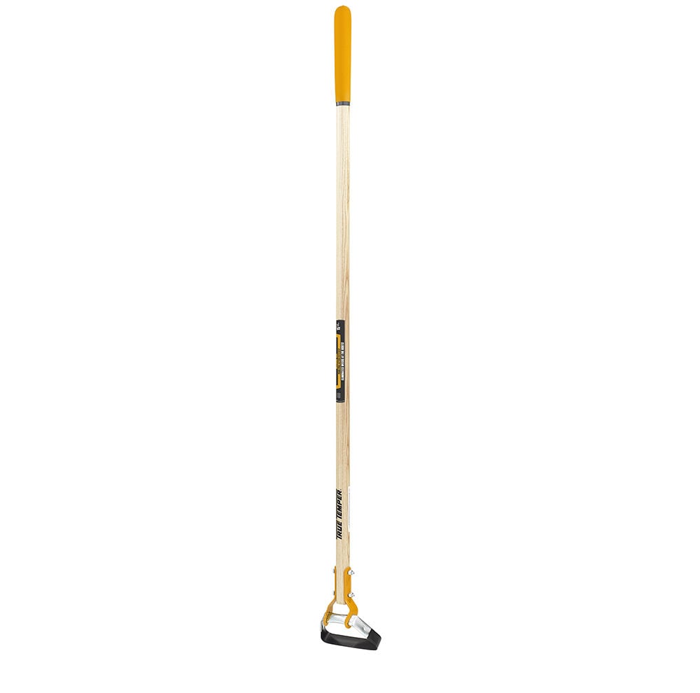 Action Hoe with Cushion End Grip on Hardwood Handle