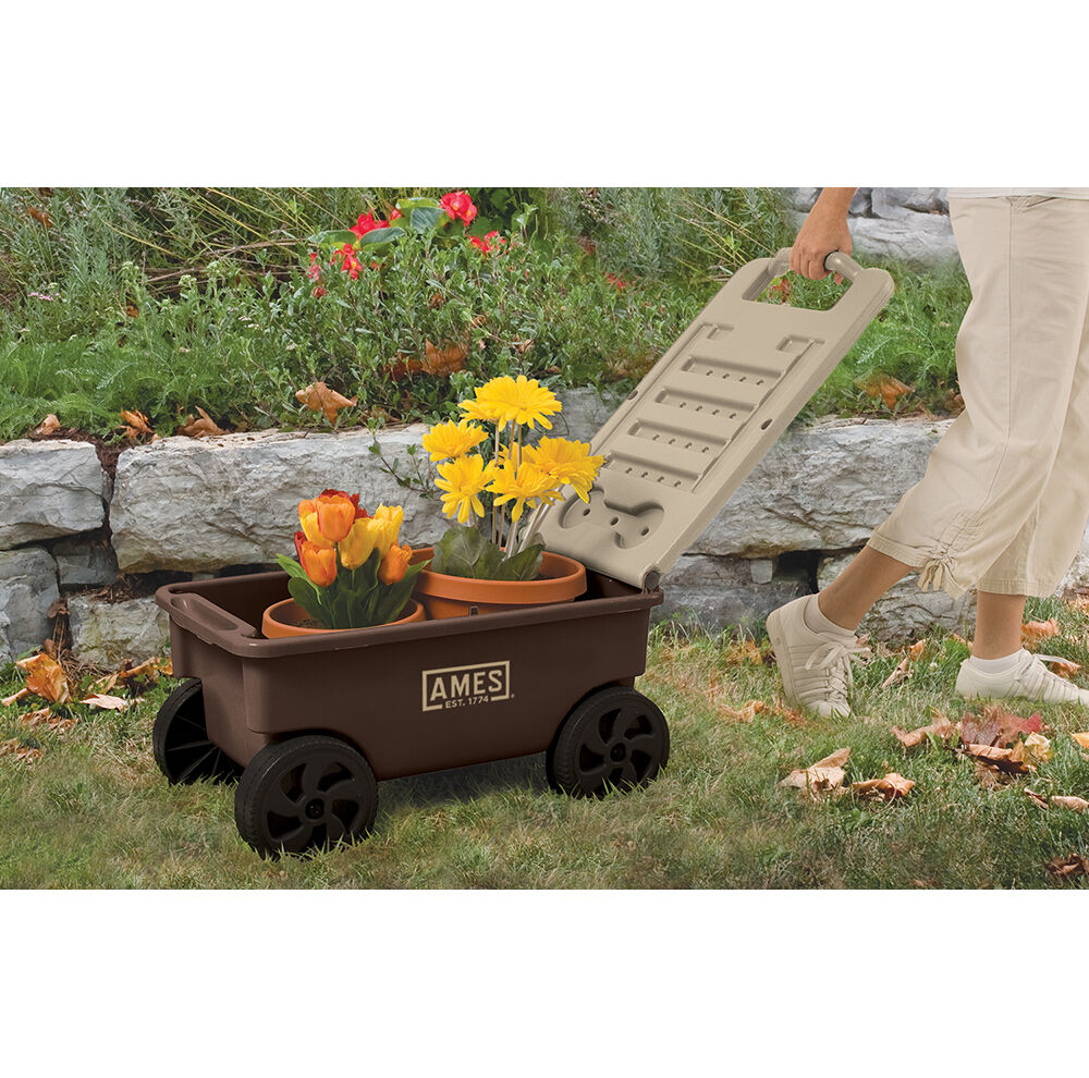 AMES Lawn Buddy Garden Cart - Thumbnail 3