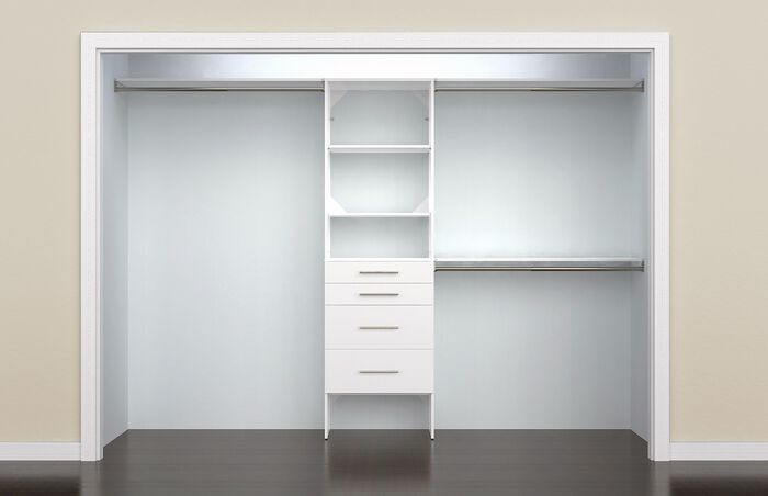 25" Organizer + 4 Modern Drawers image number 1