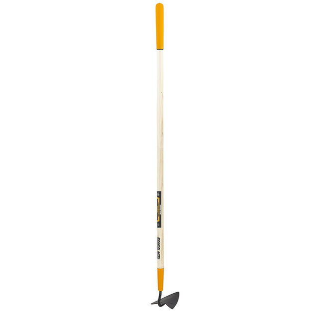 Forged Warren Hoe with Cushion End Grip on Hardwood Handle