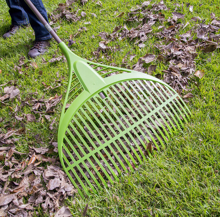 Steel Handle 26 in. Poly Leaf Rake image number 1