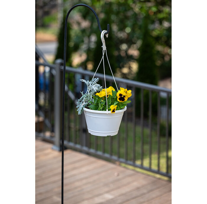 10in Lira hanging basket image number 1