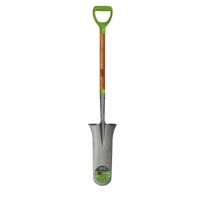 D-Grip, Wood Handle 16 IN. Drain Spade