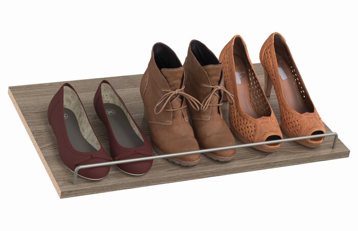 BRIGHTWOOD 25 IN ANGLED SHOE SHELF image number 1