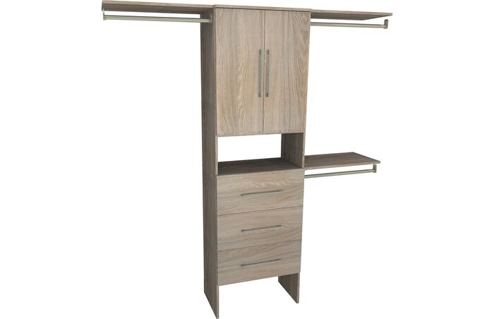 25" Org. + Modern Doors + 3 Drawers image number 0