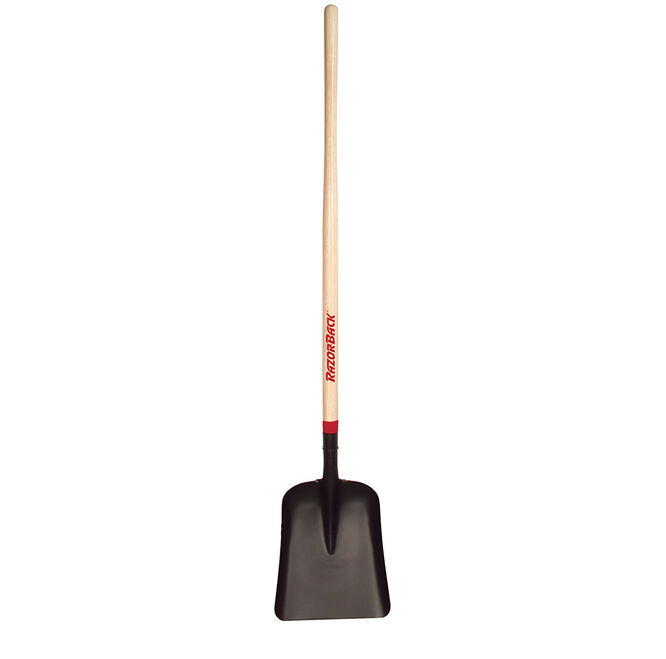 #2 General Purpose Steel Scoop with Wood Handle