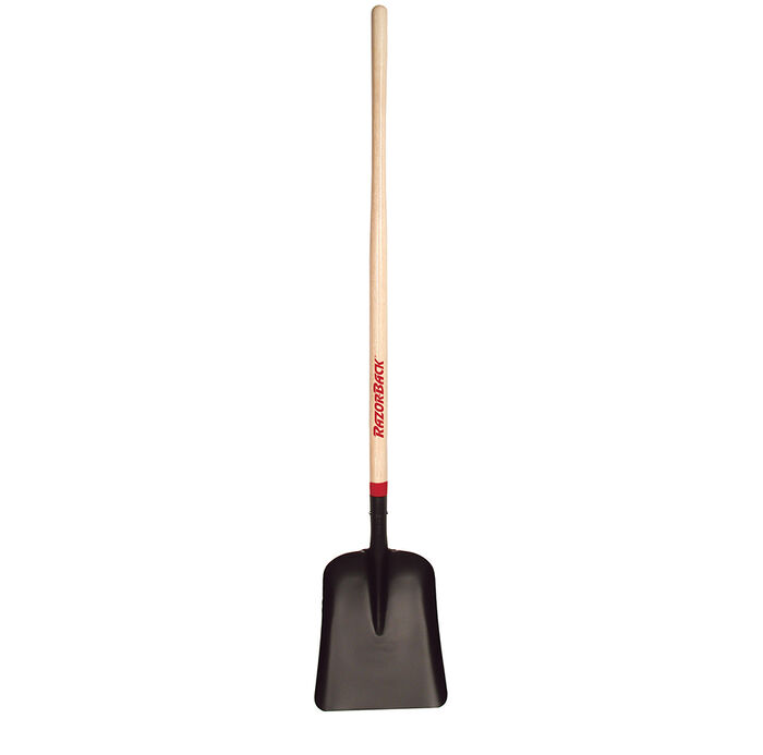 #2 General Purpose Steel Scoop with Wood Handle image number 0