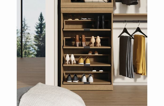 Mosaics Shoe Shelf Unit image number 2