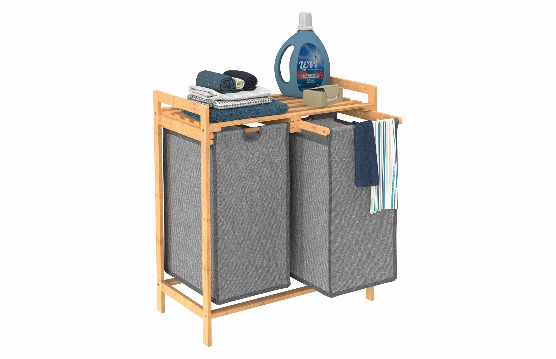 ClosetMaid Laundry Sorter Hamper - Thumbnail 2