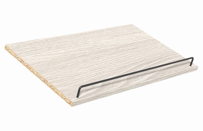 25 In. Angled Shoe Shelves